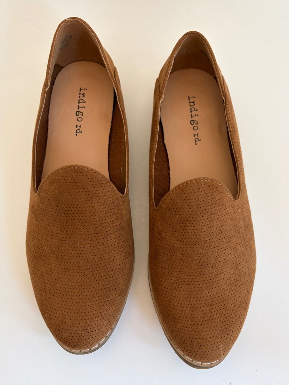 Indigo Rd Heather Flat Loafers in Brown color, Women's Size 6 (New)